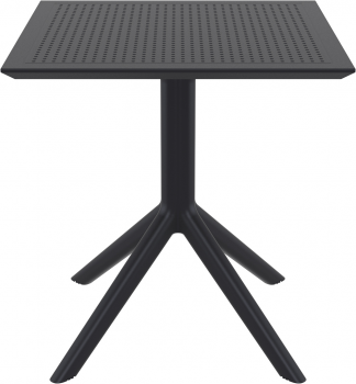 Стол пластиковый Sky 70X70X74 CM чёрный
