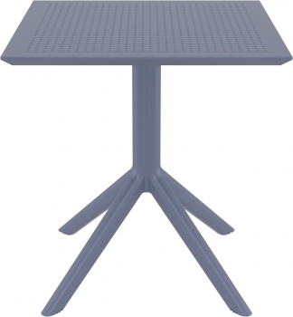 Стол пластиковый Sky 70X70X74 CM серый