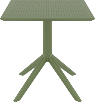 Стол пластиковый Sky 70X70X74 CM зелёный
