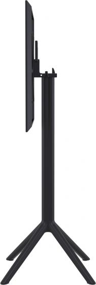 Стол пластиковый барный Sky Folding Bar 60X60X108 CM чёрный 4