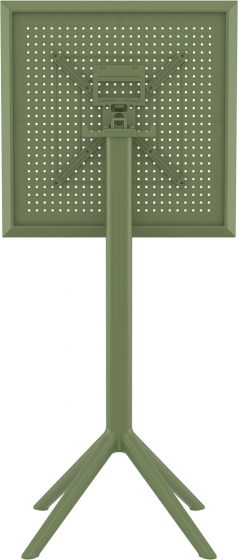 Стол пластиковый барный Sky Folding Bar 60X60X108 CM зелёный 3