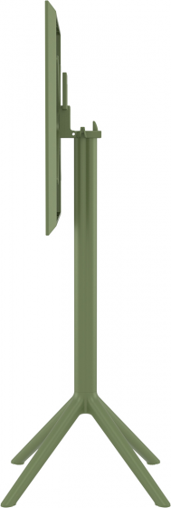 Стол пластиковый барный Sky Folding Bar 60X60X108 CM зелёный 4