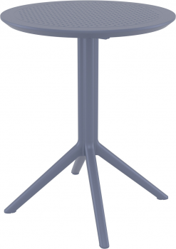Стол пластиковый Sky 60X60X74 CM серый