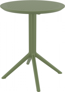Стол пластиковый Sky 60X60X74 CM зелёный