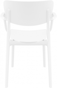 Стул пластиковый Lisa 53X54X82 CM белый