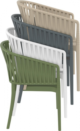 Стул пластиковый Portofino 58X58X80 CM 6