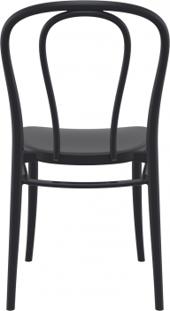 Стул пластиковый Victor 42X55X58 CM чёрный