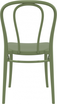 Стул пластиковый Victor 42X55X58 CM зелёный