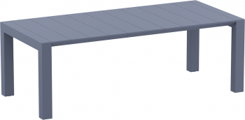 Стол пластиковый раздвижной Vegas 180-220X100X75 CM серый