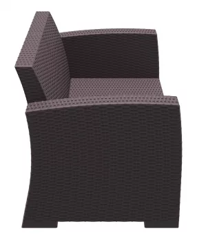 Диван пластиковый плетеный Monaco Lounge 140X79X79 CM