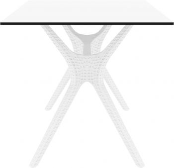 Стол пластиковый Ibiza 140X80X74 CM белый