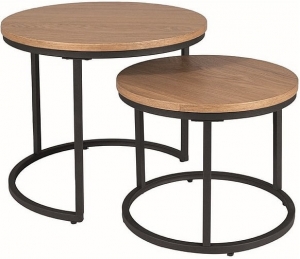 Комплект столиков Amaro 53X53X45 / 43X43X35 CM