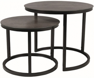 Комплект столиков Atlanta 53X53X45 / 43X43X35 CM