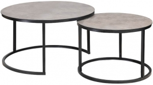 Комплект столиков Atlanta 80X80X45 / 60X60X42 CM