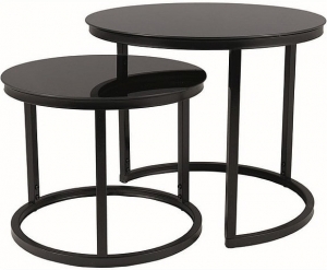 Комплект столиков Atlanta 53X53X45 / 43X43X35 CM