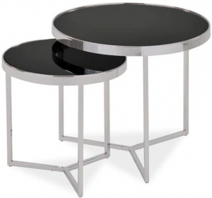 Комплект столиков Delia 50X50X45 / 40X40X40 CM