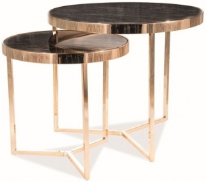 Комплект столиков Delia 45X45X45 / 59X59X52 CM