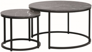 Комплект столиков Dion 80X80X48 / 48X48X42 CM