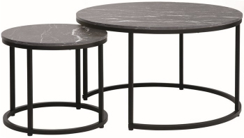 Комплект столиков Dion 80X80X48 / 48X48X42 CM