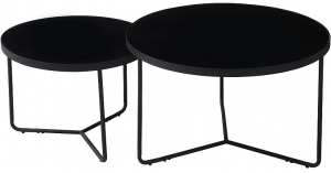 Комплект столиков Italia 80X80X50 / 60X60X45 CM