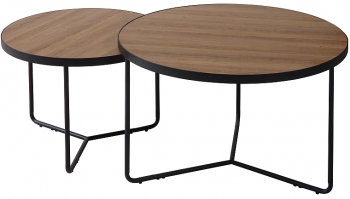 Комплект столиков Italia 80X80X50 / 60X60X45 CM
