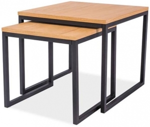 Комплект столиков Largo Duo 50X50X45 / 40X40X40 CM