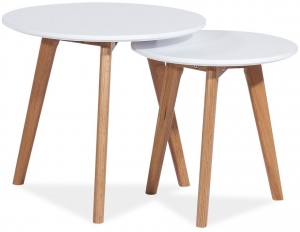 Комплект столиков Milan 50X50X45 / 40X40X40 CM