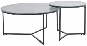 Комплект столиков Palermo 80X80X40 / 50X50X45 CM