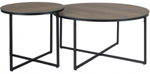 Комплект столиков Palermo 80X80X40 / 50X50X45 CM