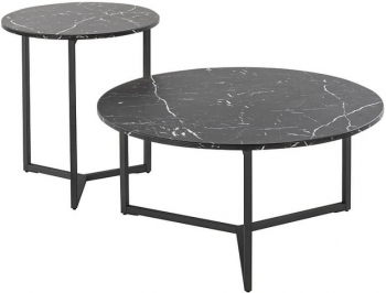 Комплект столиков Ravello 80X80X40 / 50X50X55 CM