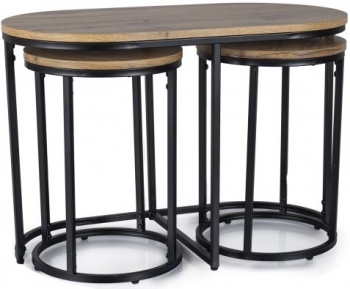 Комплект столиков Twix 75X40X50 / 32X32X45 / 32X32X45 CM