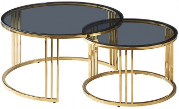 Комплект столиков Vienna 60X60X40 / 80X80X45 CM