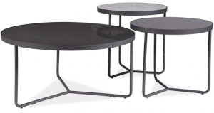 Комплект столиков Artemida 80X80X40 / 50X50X50 / 50X50X45 CM