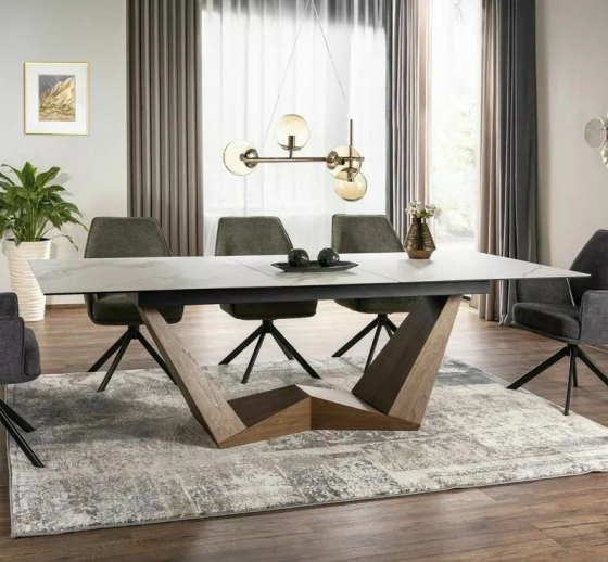 Стол обеденный Bonucci Ceramic 200-250X98X76 CM 4