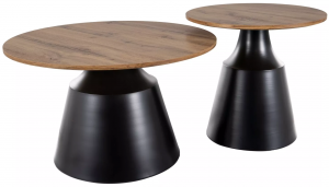 Комплект из двух столиков Itaka 70X70X40 / 50X50X50 CM