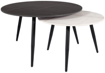 Комплект столиков Kora 80X80X45 / 60X60X40 CM