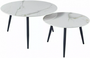 Комплект столиков Kora 80X80X45 / 60X60X40 CM