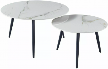 Комплект столиков Kora 80X80X45 / 60X60X40 CM