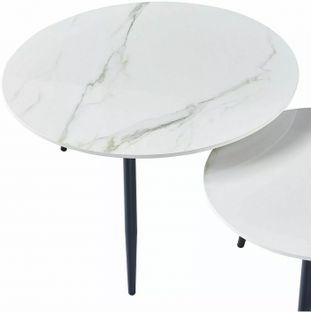 Комплект столиков Kora 80X80X45 / 60X60X40 CM