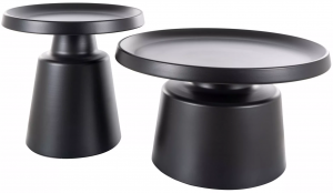 Комплект из двух столиков Rodos 70X70X39 / 50X50X48 CM