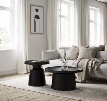 Комплект из двух столиков Rodos 70X70X39 / 50X50X48 CM