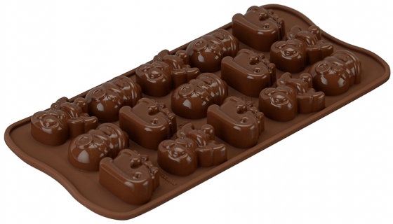 Форма для приготовления конфет Choco Winter силиконовая 1