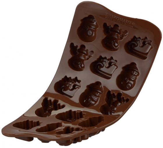 Форма для приготовления конфет Choco Winter силиконовая 6