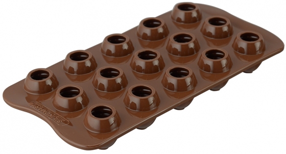 Форма для приготовления конфет Choco Spiral силиконовая 3