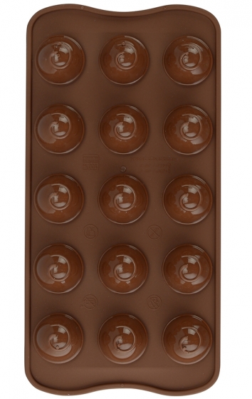 Форма для приготовления конфет Choco Spiral силиконовая 4