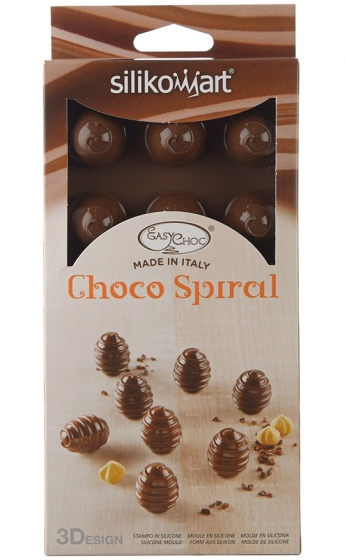 Форма для приготовления конфет Choco Spiral силиконовая 7