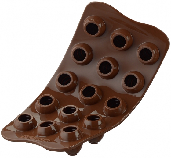 Форма для приготовления конфет Choco Spiral силиконовая 6