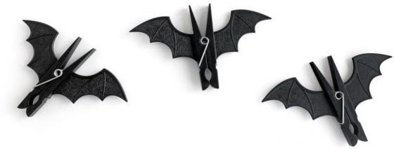 Клипса-прищепка Spooky Bat 1