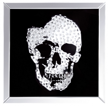 Картина Зеркальная SKULL 60X60 CM