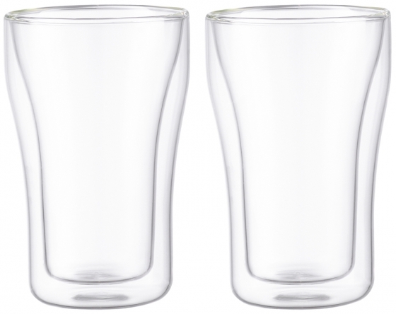 Набор из двух стеклянных стаканов 350 ml 1